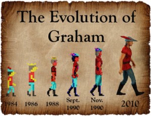 Evolution of Graham